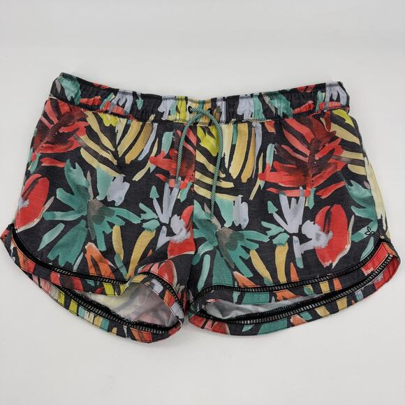 Prana Pants - PRANA Casual Shorts Size L Retro Floral Tropical Print No Liner 2.5 Inch Inseam